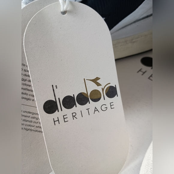 Diadora Mi Basket Stonewashed Sneakers Women's 9.5 - Picture 10 of 13